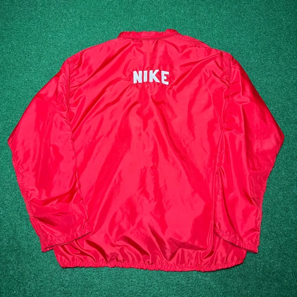 Vintage Russell Southern Co. 50s Nike Red XL Windbreaker Embroidered Jacket